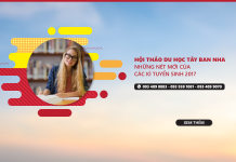 Hội thảo Du học Tây Ban Nha – Chọn ngành, chọn trường phù hợp với HSSV